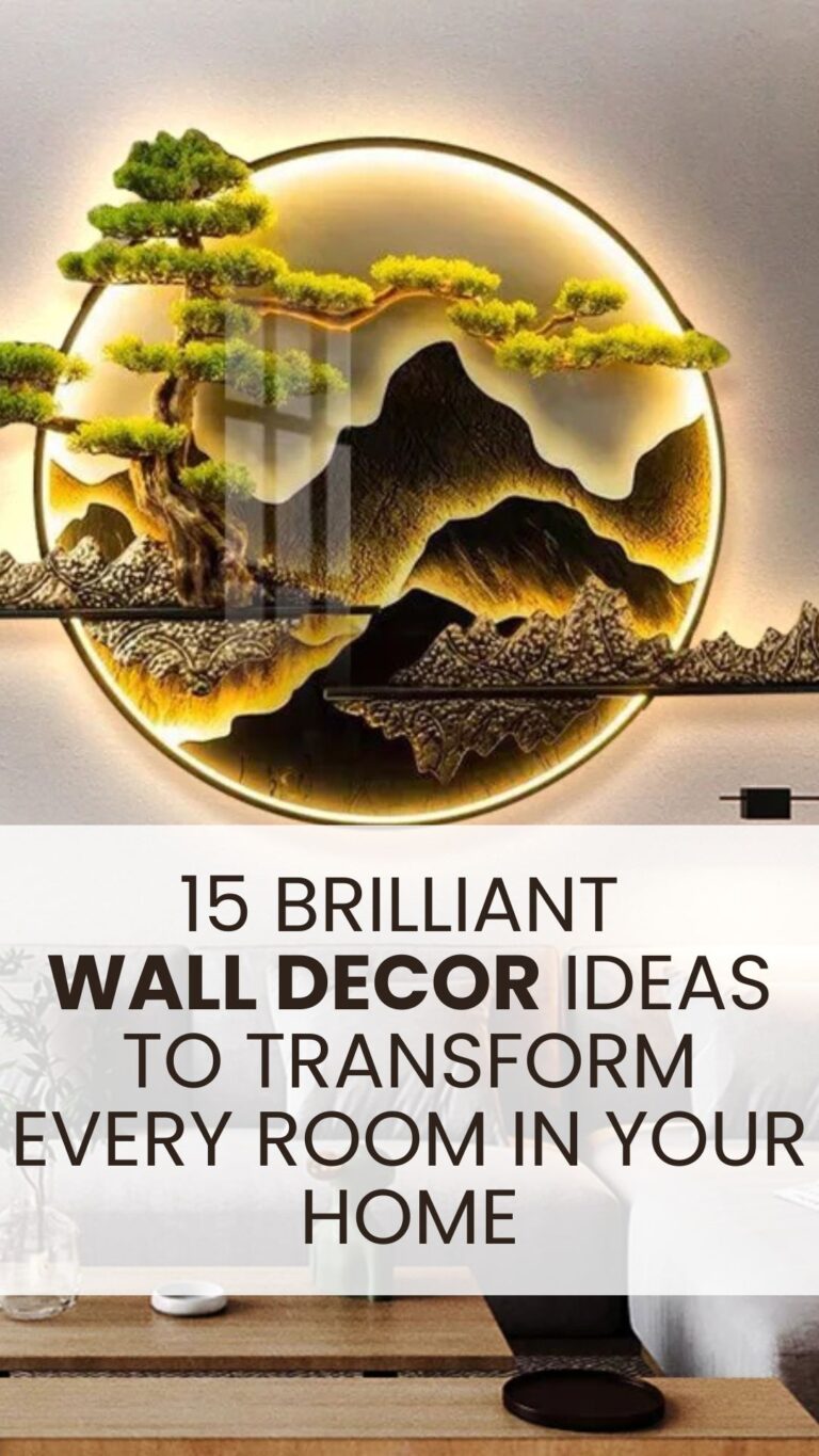15 Brilliant Wall Decor Ideas to Transform Every Room in Your Home