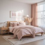 Pink and White Bedroom