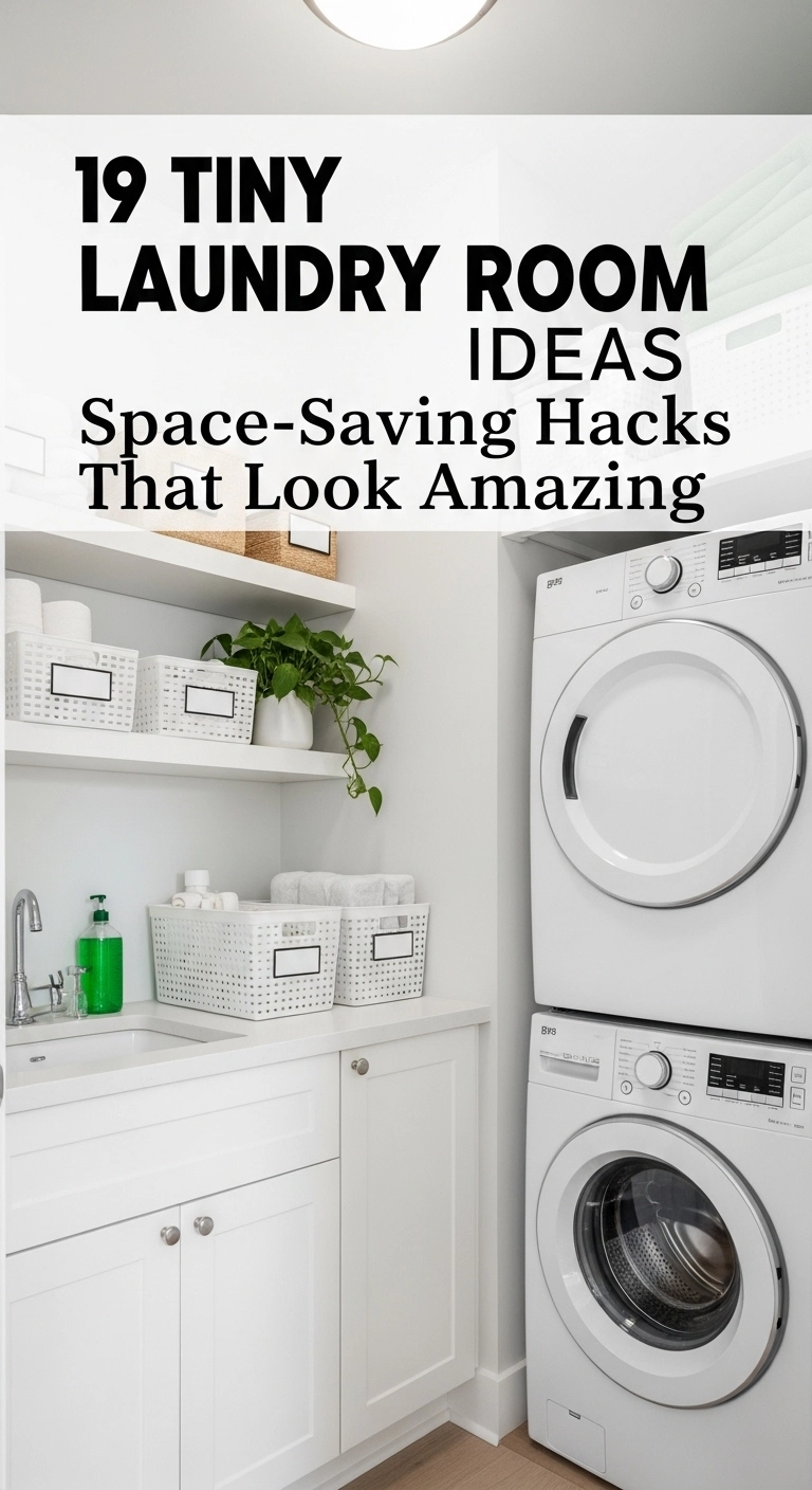 tiny laundry room ideas