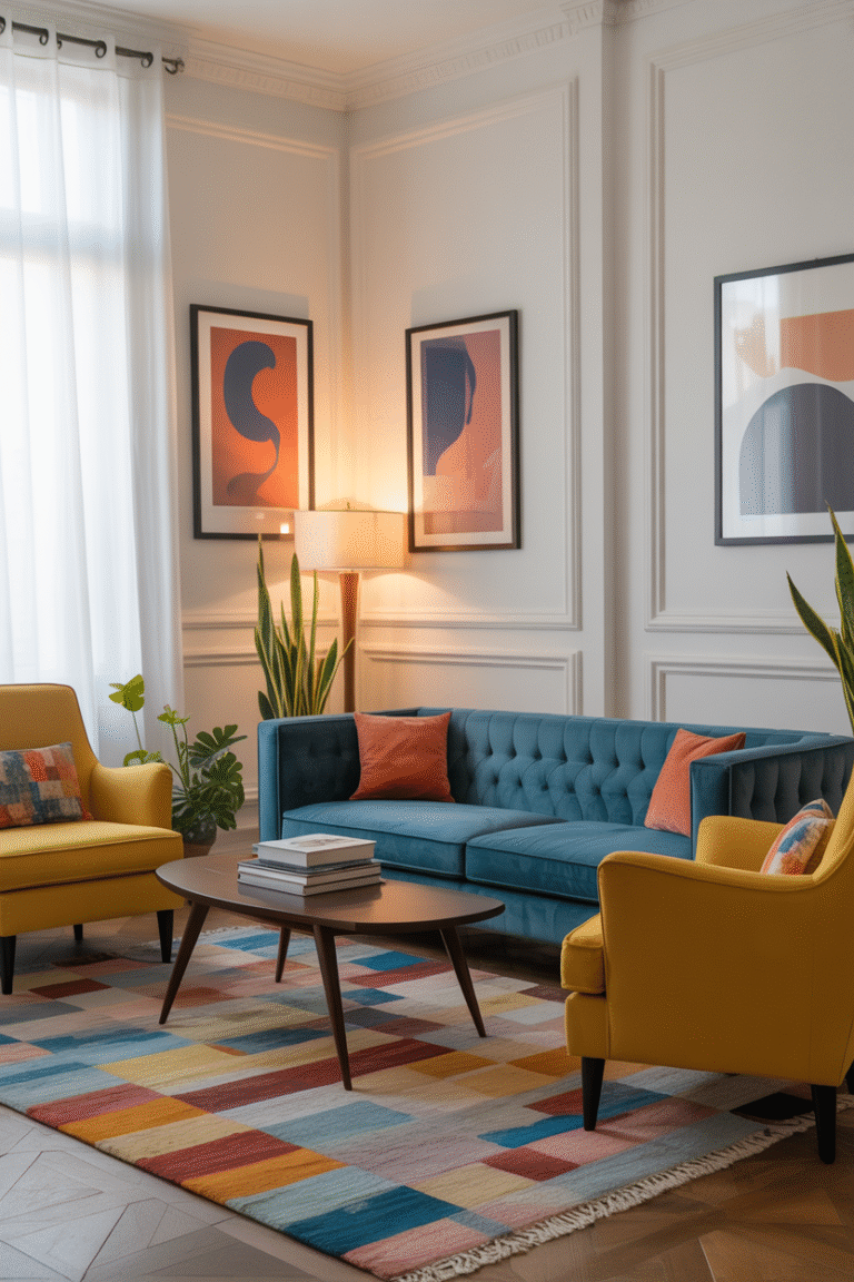 7 Colorful Living Room Ideas