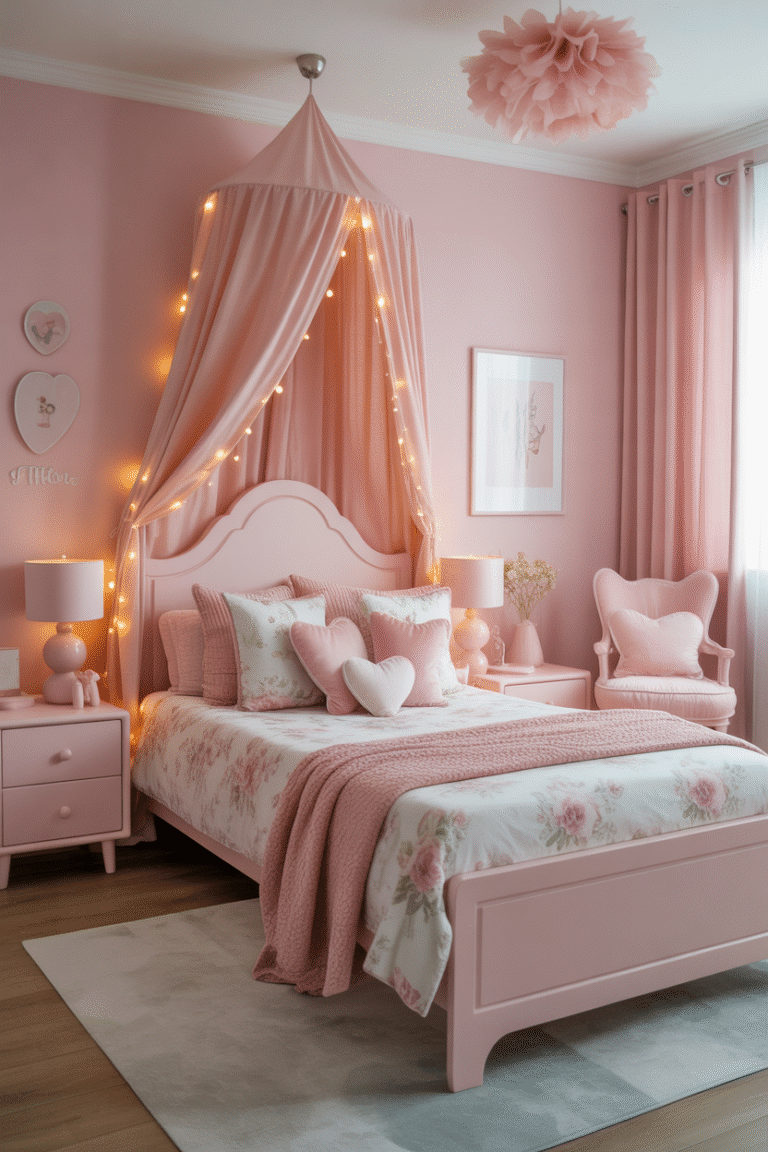 Pink Bedroom